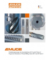 Programme Extensions of Thread Milling Cutters GF-Z and GF-Vario-Z