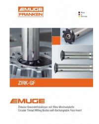 Circular Thread Milling Bodies with Exchangeable Face Insert