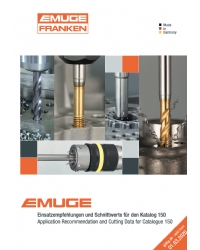 Application Recommendation and Cutting Data for Catalogue 150