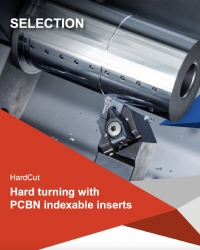 Hard turning with PCBN indexable inserts
